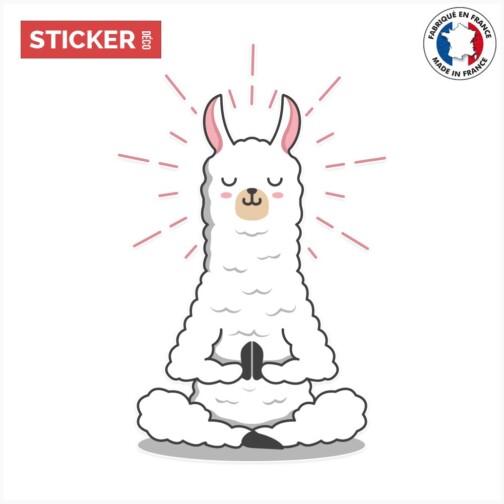 Sticker lama zen