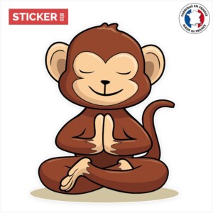 Sticker meditation singe