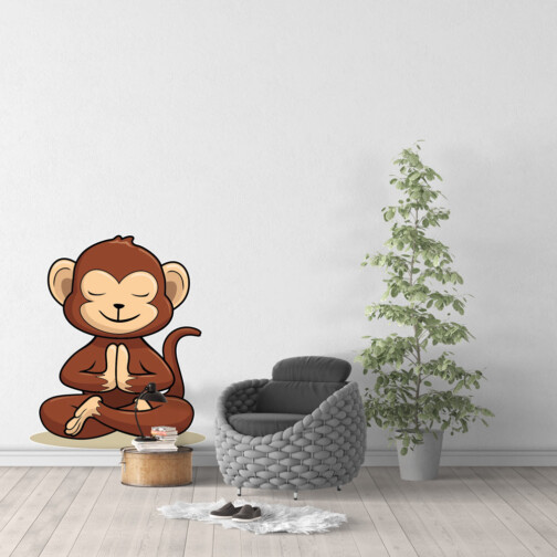 Sticker meditation singe