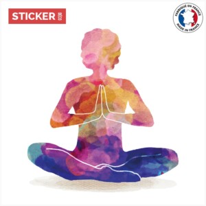 Sticker zen aquarelle