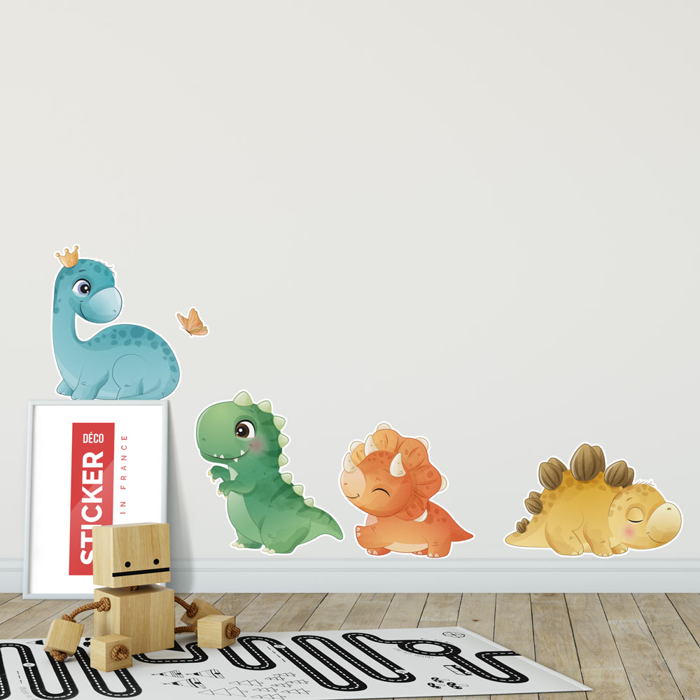 Stickers Thème des dinosaures - Les petits cadeaux à moins de 0,39€