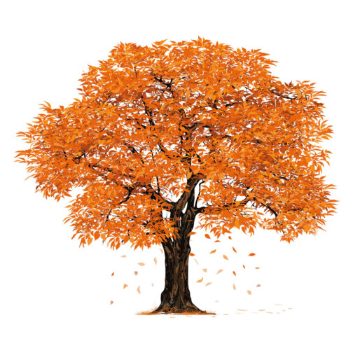 Sticker Arbre Automne