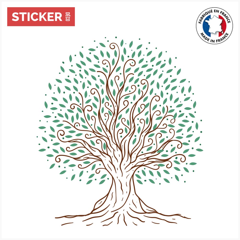 Sticker Arbre Chakra - Stickers Nature