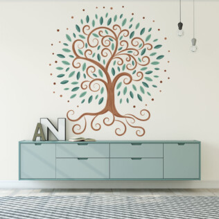 Sticker Arbre De Vie Dessin