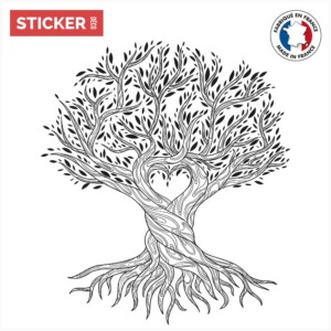 Sticker Arbre De Vie Doodle