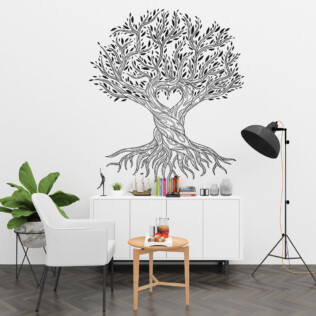 Sticker Arbre De Vie Doodle