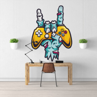 Sticker Zombie Manette