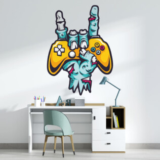 Sticker Zombie Manette