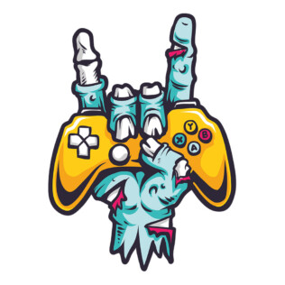 Sticker Zombie Manette