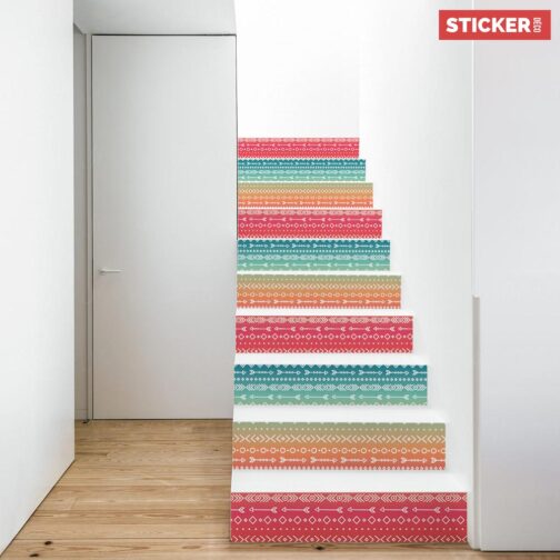 Stickers Escaliers Boho