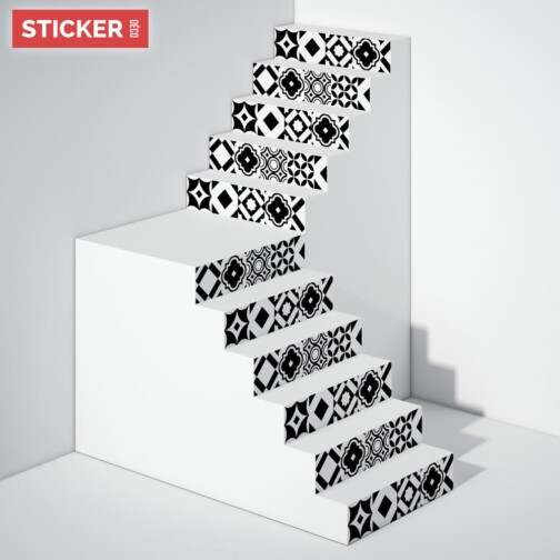Stickers Escaliers Monochrome