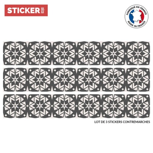 Stickers Escalier Ornement Zellige