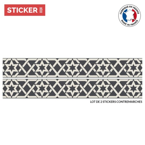 Stickers Escaliers Zellige Marocain