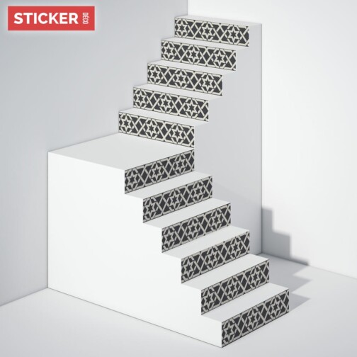 Stickers Escaliers Zellige Marocain