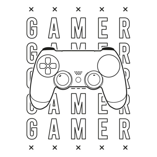 Sticker Jeux Video Manette