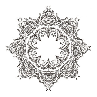 Sticker Pour Plafond Mandala