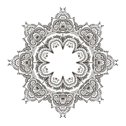 Sticker Pour Plafond Mandala