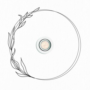 Autocollant Pour Plafond Feuilles Doodle