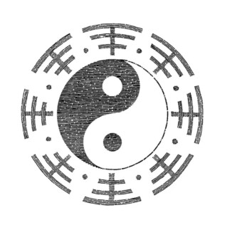 Plafonnier Adhésif Yin Et Yang