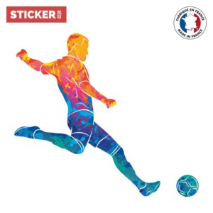Sticker Football La Frappe