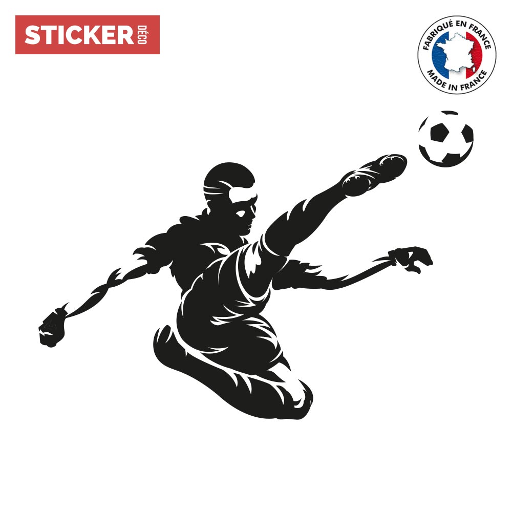 Sticker football - Sticker foot : joueur 5 - decorecebo