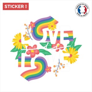 Sticker Love Is Love