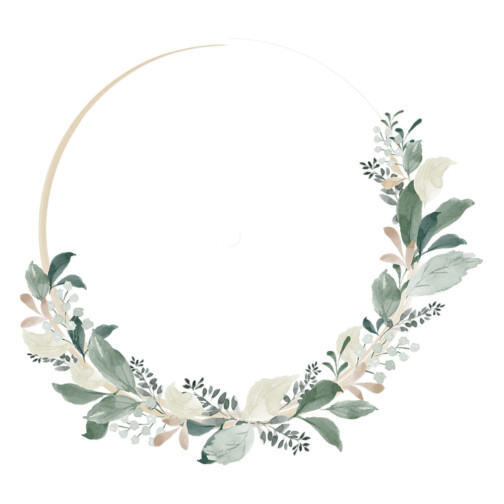 Sticker Plafonnier Floral Branches