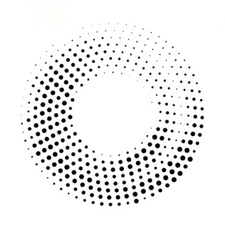 Sticker Pour Plafond Cercle De Points