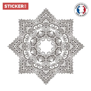 Sticker Pour Plafond Mandala Etoile