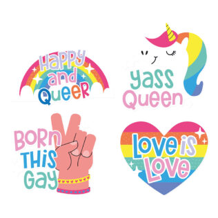 Stickers Lgbt Pack