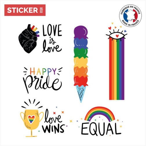 Stickers Pride Pack
