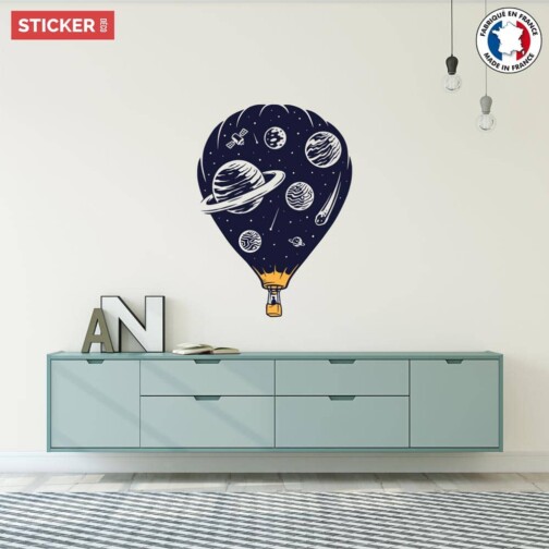 Sticker Espace Ballon