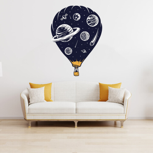 Sticker Espace Ballon