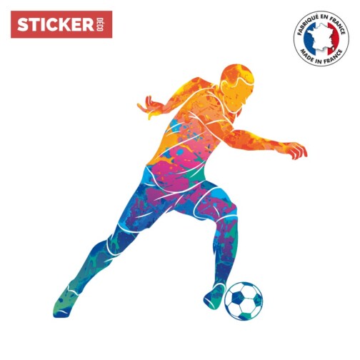 Sticker Football Aquarelle 2