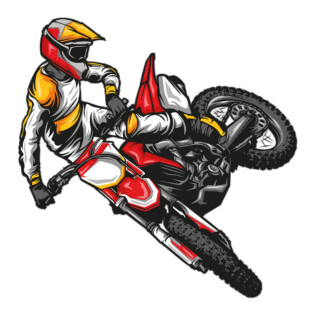 Sticker Motocross