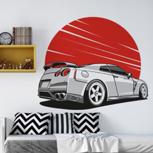 Sticker Sport Car Skyline