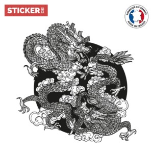 Sticker Tatouage Dragon