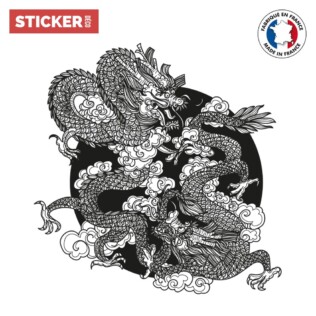 Sticker Tatouage Dragon