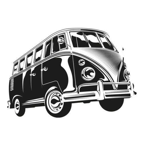 Sticker Volkswagen Combi