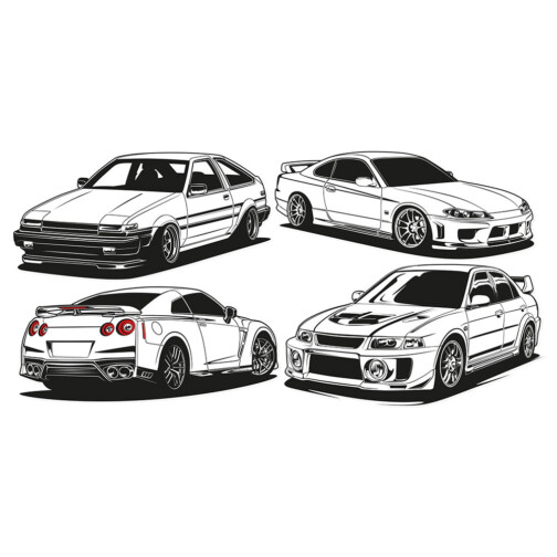 Stickers Classic Cars