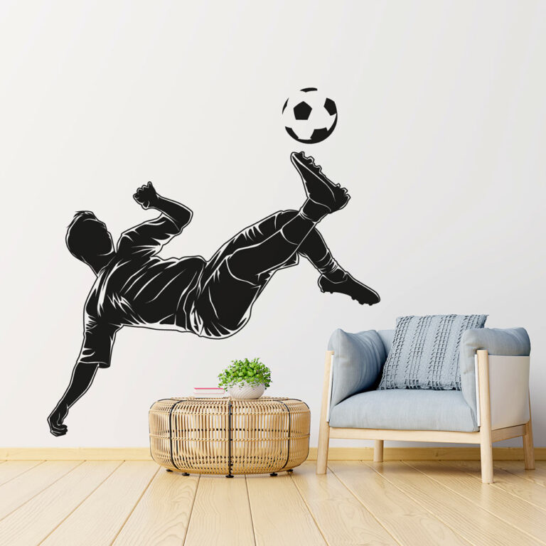 Autocollant Mural Wayne Rooney - Sticker Déco Pour Voiture Ou Chambre, Design Moderne, Fabriqué Au Royaume-Uni