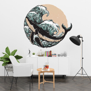 Sticker Baleine Dessin