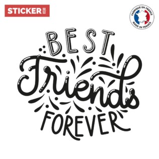 Sticker Citation Best Friends Forever