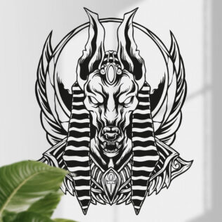 Sticker Egypte Anubis