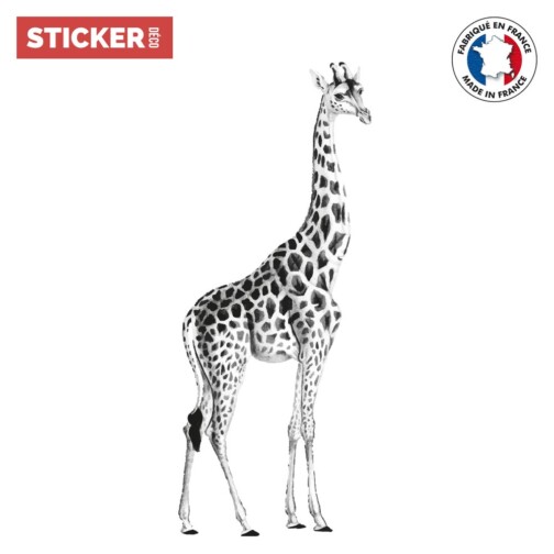 Sticker Girafe Aquarelle
