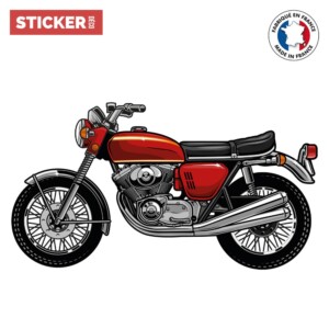 Sticker Moto Vintage