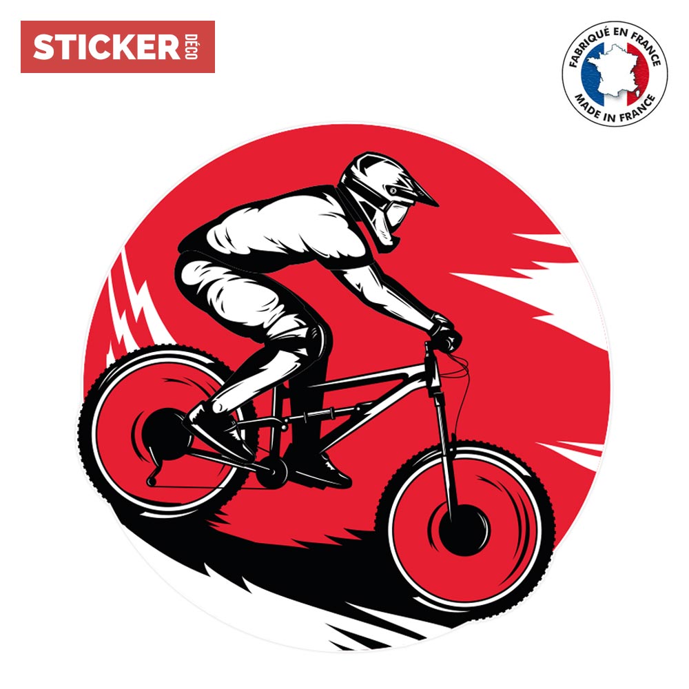 Comment coller un sticker sur un vélo ? 
