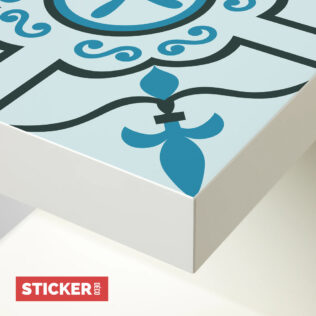 Sticker Ikea Lack Abstrait