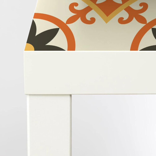 Sticker Ikea Lack Abstrait