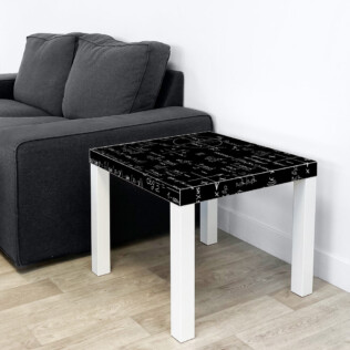 Sticker Ikea Lack Chevalet